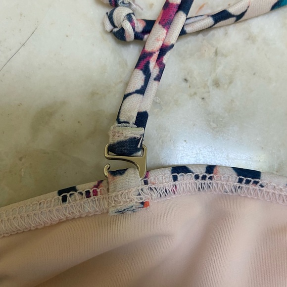 Mara Hoffman Pink Peacock Bikini - Picture 6 of 8